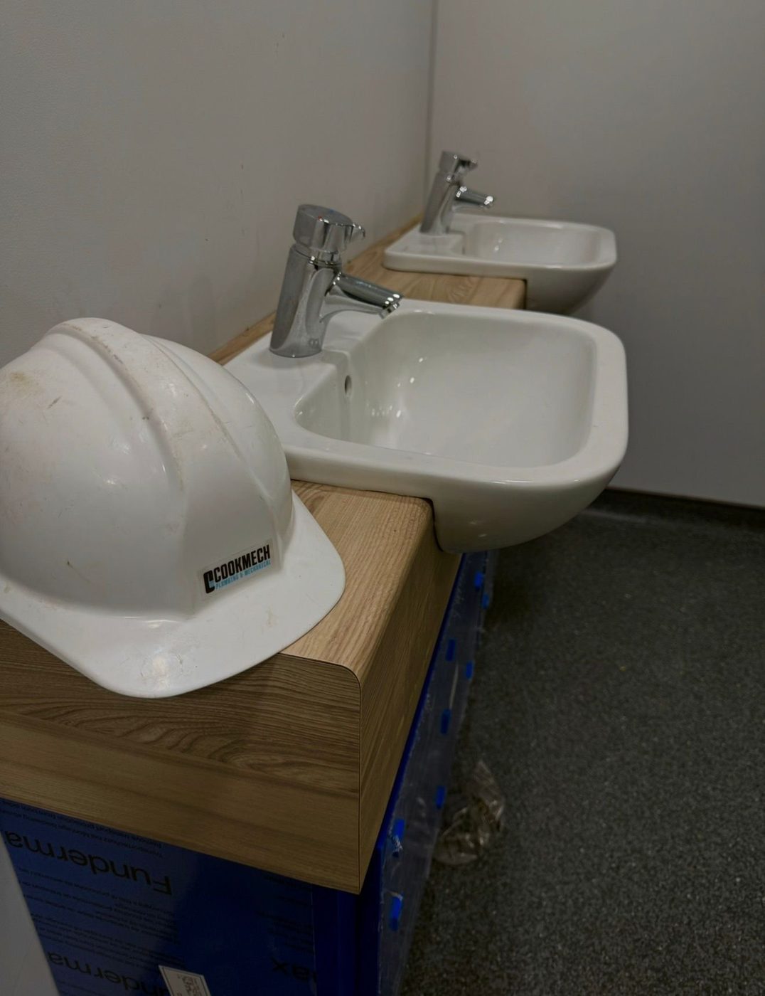 Washroom basins and sanitaryware