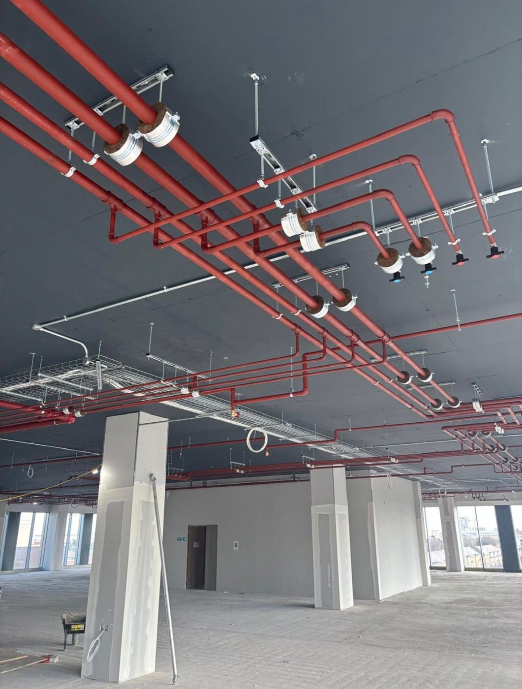 Sprinkler and pipework install