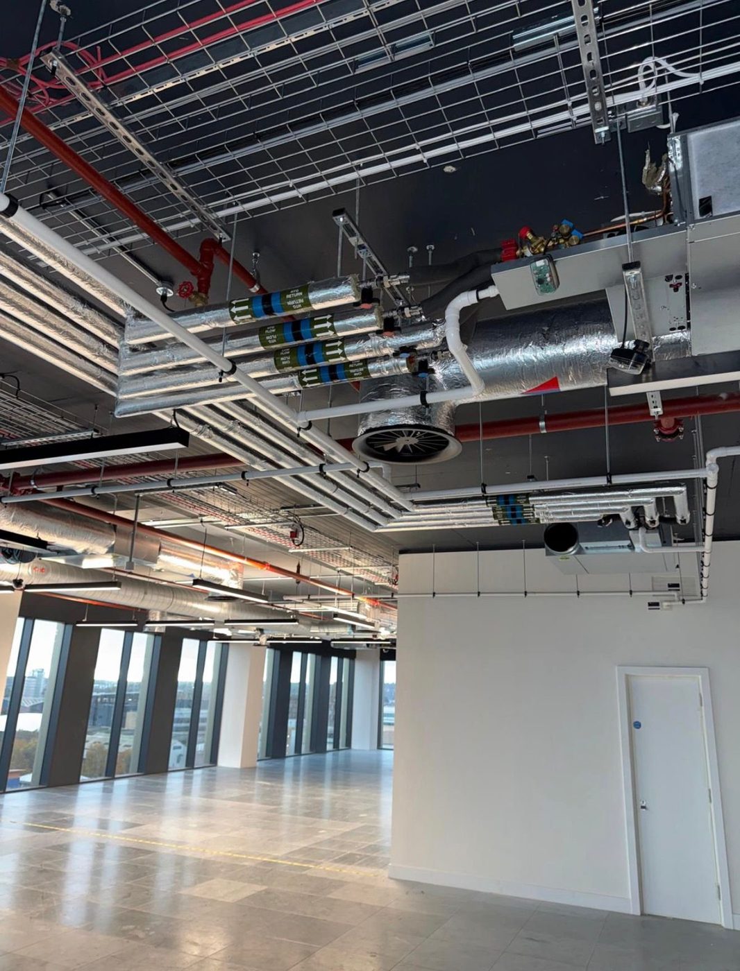 Ductwork and mechanical services